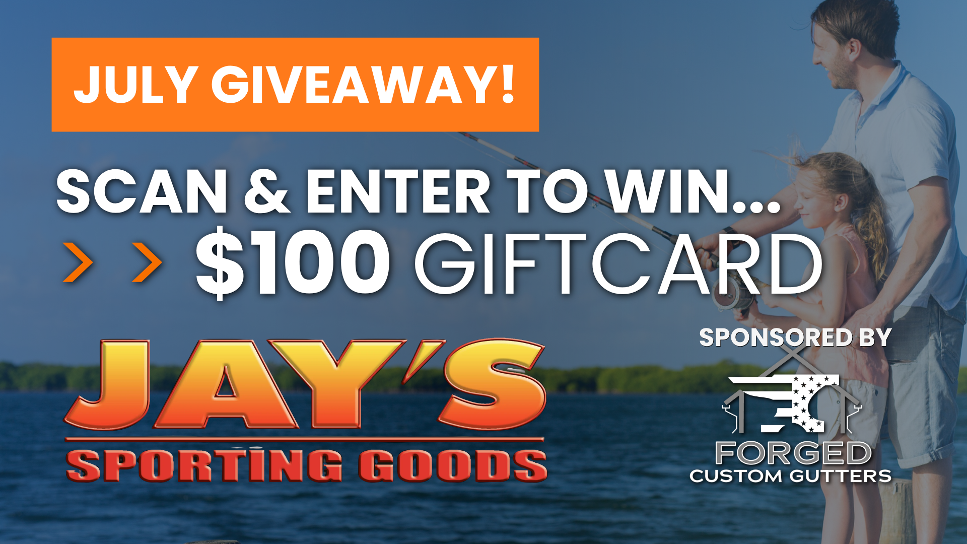 June Giveaway - Forged Gutters gift card to Jays